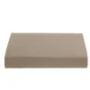 Hoeslakens-Ambiante Jersey - Hoeslaken - 200x200/210 - Taupe