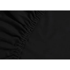 Ambiante Jersey - Hoeslaken - 180x200/210 - Zwart