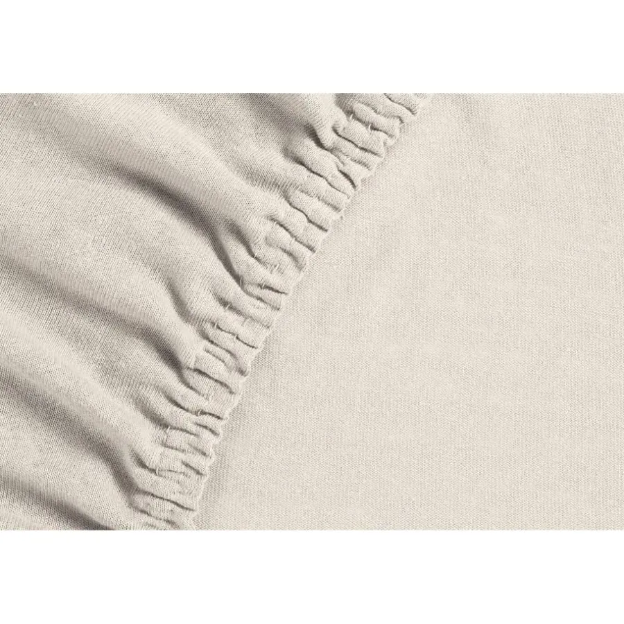 Ambiante Jersey - Topper Hoeslaken - 160x200/210 - Zand