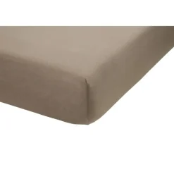 Ambiante Jersey - Topper Hoeslaken - 200x200/210 - Taupe