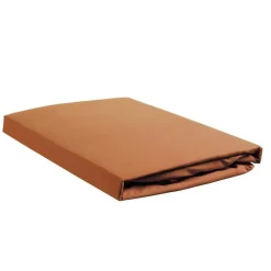 Hoeslakens-Ambiante Katoen - Hoeslaken - 180x220 - Oranje