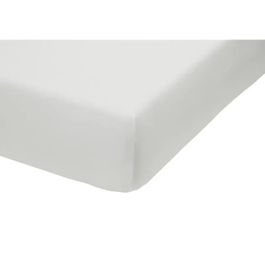 Ambiante Katoen - Splittopper Hoeslaken - 160x200 - Wit