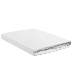 Hoeslakens-Ambiante Katoen - Topper Hoeslaken - 180x220 - Wit
