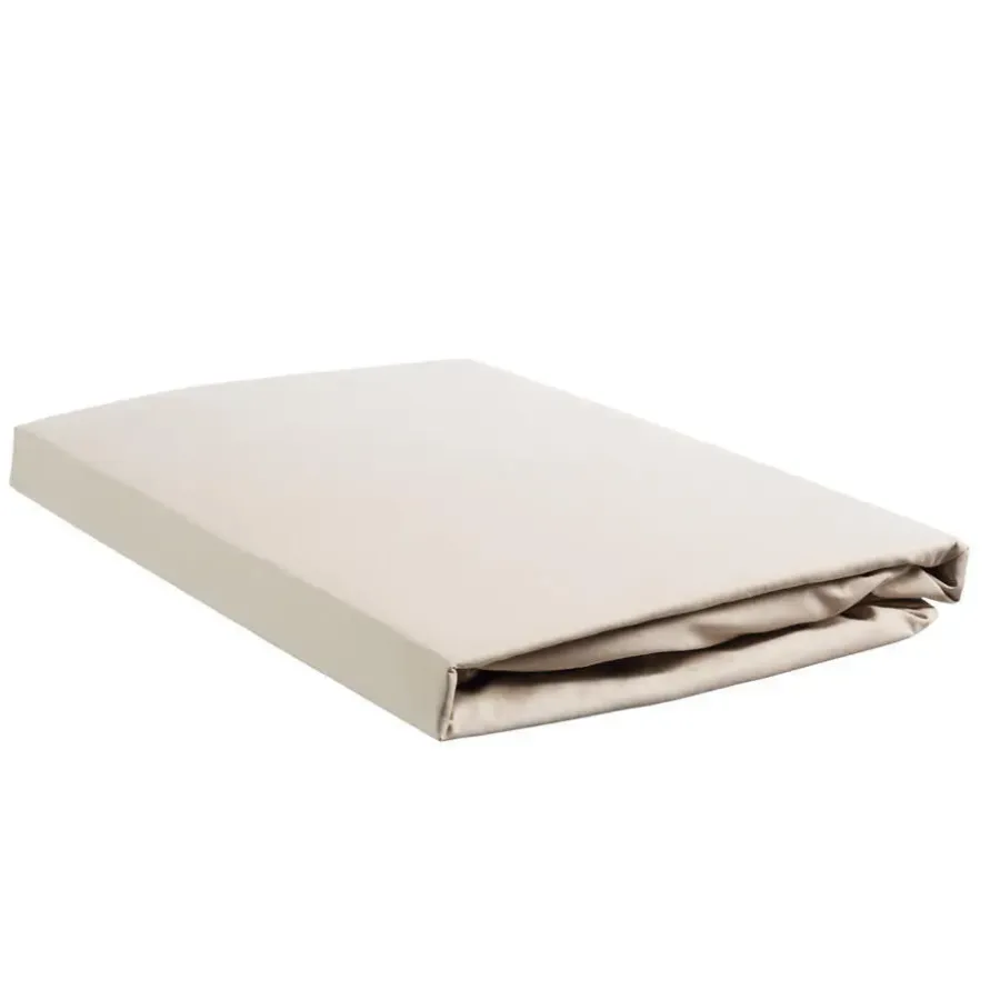 Ambiante Katoen - Topper Hoeslaken - 120x200 - Zand