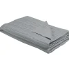 Beliani ANAMUR - Plaid - Grijs - 110 x 180 cm - Katoen