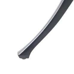 Tuintafels-Beliani ANCONA - Tuintafel - Zwart - 90 x 90 cm - Aluminium