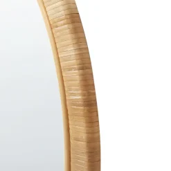 Spiegels-Leen Bakker ANLEZY - Wandspiegel - Naturel - Rotan