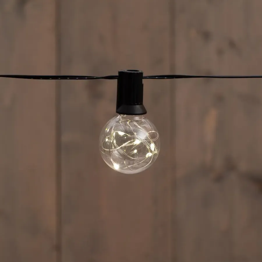 Anna's Collection Lichtsnoer - solar verlichting - warm wit - 450 cm