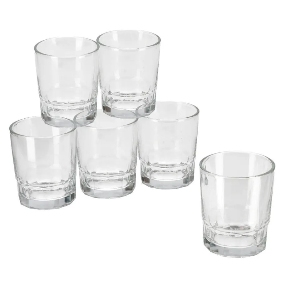 Waterglazen-Gerimport Arcoroc Drinkglazen - 6x - transparant - glas - 265 ml