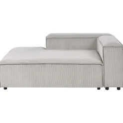 Loveseats-Leen Bakker ARDAL - Chaise longue - Taupe - Rechtszijdig - Corduroy