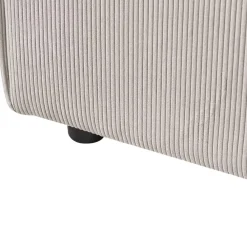 Leen Bakker ARDAL - Chaise longue - Taupe - Linkszijdig - Corduroy