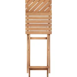 Beliani ARDORE - Balkonset - Donkerhout - Eucalyptus