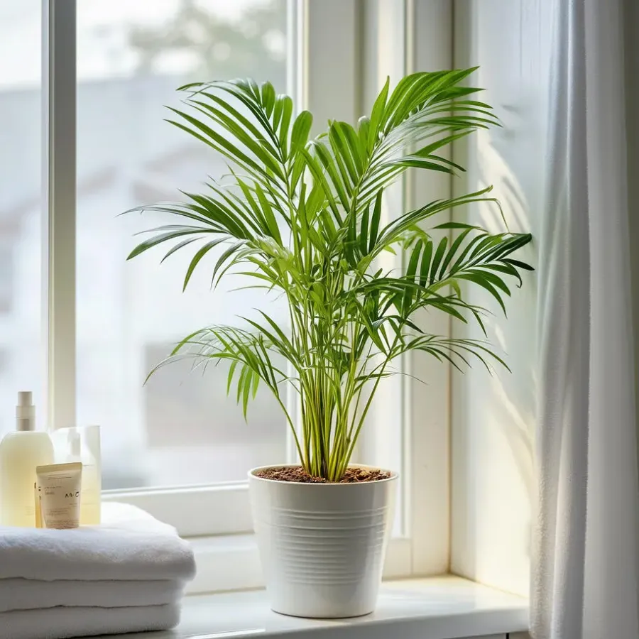 Plant in a Box Areca goudpalm - Dypsis lutescens - Hoogte 30-45cm - ⌀12cm
