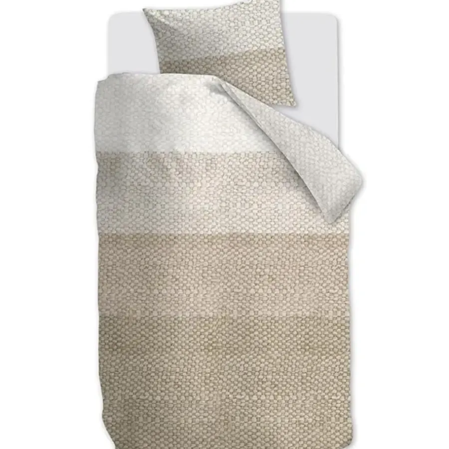 Ariadne at Home Neutrals Dekbedovertrek - Naturel-1-persoons (140 x 200/220 cm)