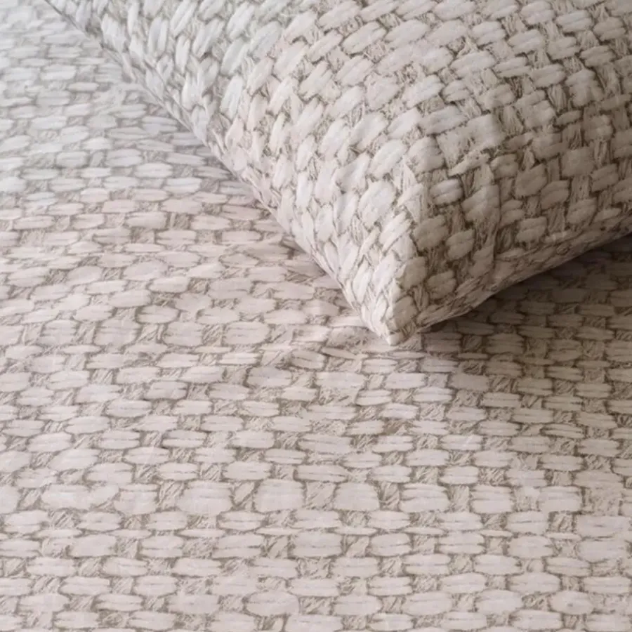 Ariadne at Home Neutrals Dekbedovertrek - Naturel-1-persoons (140 x 200/220 cm)