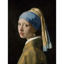 Art for the Home - Canvas - Meisje met de parel - 70x100 cm