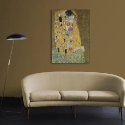 Schilderijen-Art for the Home De Kus Canvas 100x70 cm
