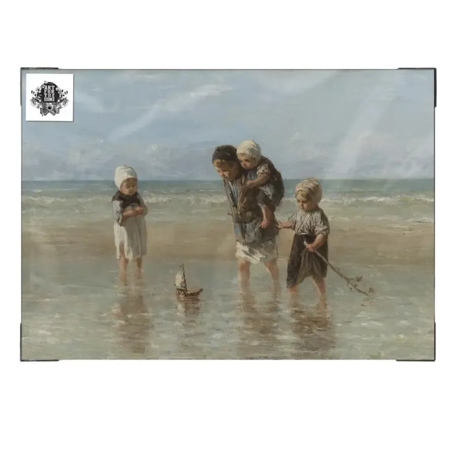 Art for the Home Kinderen der Zee Canvas 75x100cm