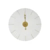 Klokken-Art for the Home Klok Luxe wit en goud Hangende Klok Origami 60cm