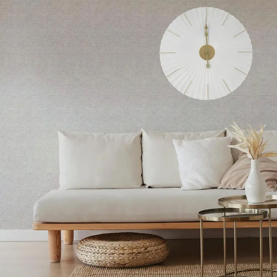 Klokken-Art for the Home Klok Luxe wit en goud Hangende Klok Origami 60cm