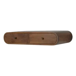 Sidetables-Artisan Furniture Solid hout Drijvende Kastanje Londen Sidetable