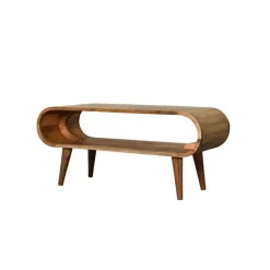 Artisan Furniture Solid hout Amaya Nordic Stijl Eikenlook Salontafel