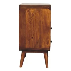 Sidetables-Artisan Furniture Solid hout Gebogen Nordic Charme Sidetable