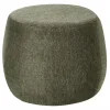 Leen Bakker ASHTON - Poef - Groen - Polyester