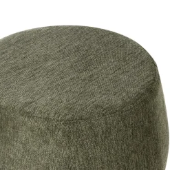 Leen Bakker ASHTON - Poef - Groen - Polyester