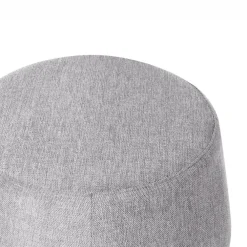 Poefen-Leen Bakker ASHTON - Poef - Lichtgrijs - Polyester