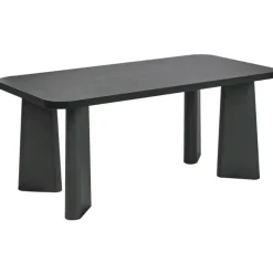 Beliani ATLIN - Eettafel - Zwart - 180 x 90 cm - MDF