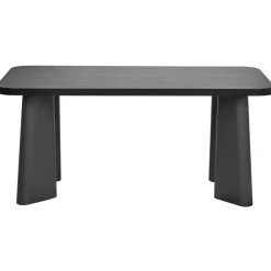 Beliani ATLIN - Eettafel - Zwart - 180 x 90 cm - MDF