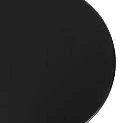Atmosphera Bijzettafeltje Bologna - zwart - D38x H46 cm - MDF
