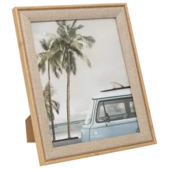 Fotolijsten-Atmosphera Fotolijstje - foto 20 x 25 cm - beige - mdf/glas