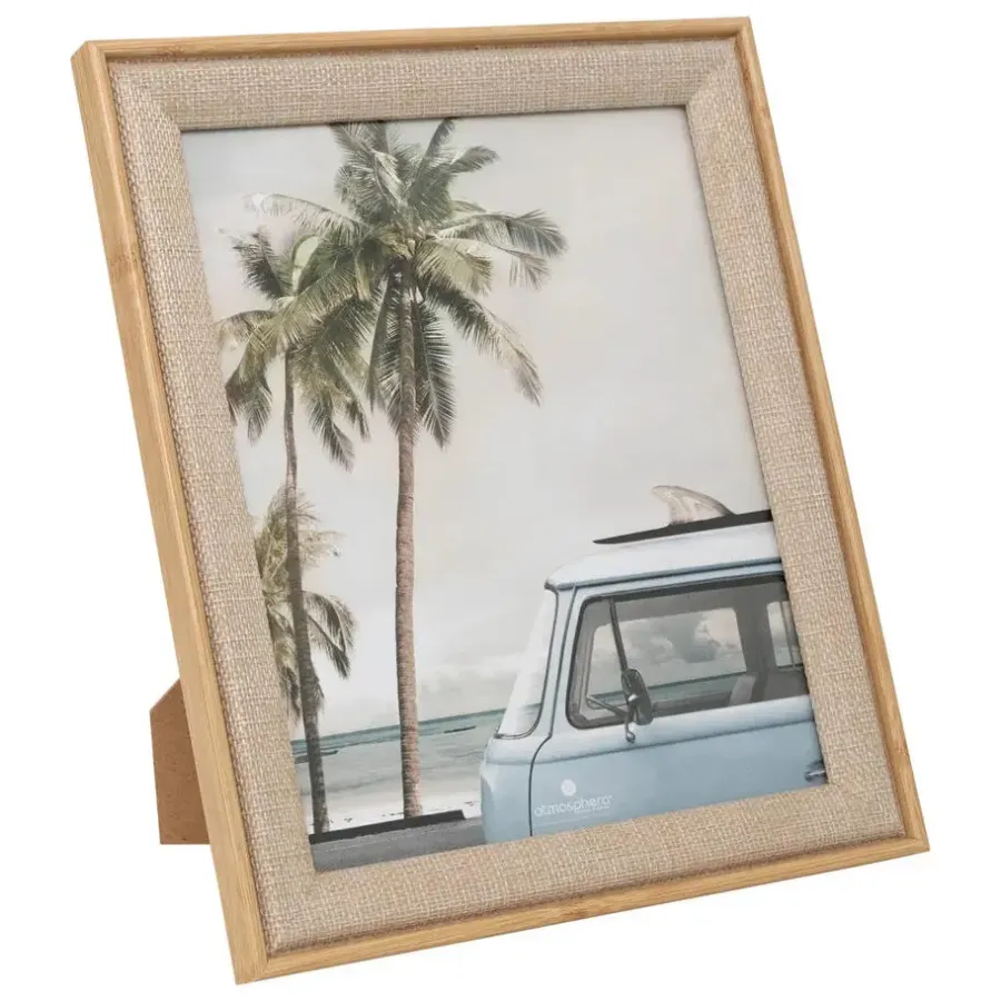Fotolijsten-Atmosphera Fotolijstje - foto 20 x 25 cm - beige - mdf/glas