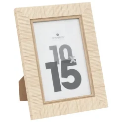 Fotolijsten-Atmosphera Fotolijstje - foto 10 x 15 cm - beige - mdf/glas