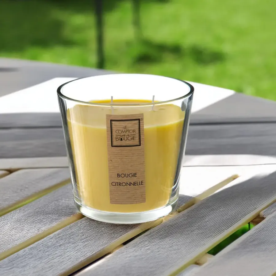 Atmosphera geurkaars citronella Nina - 500g - citroengras - 40uur