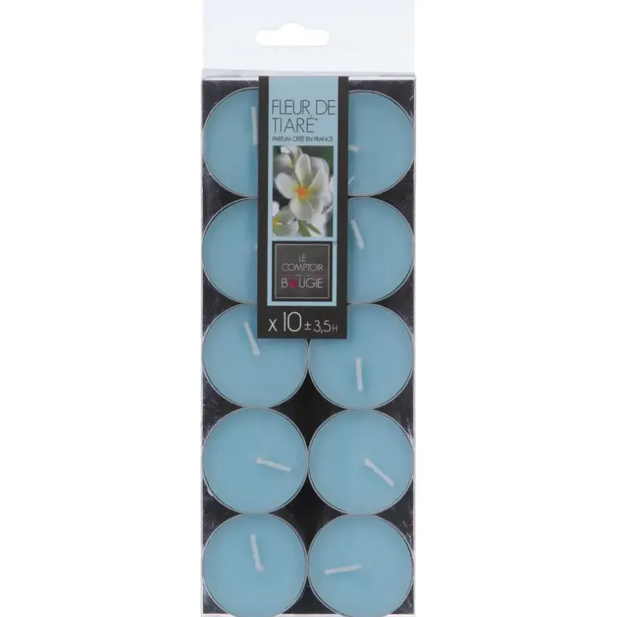 Atmosphera Geurtheelichtjes - 10x stuks - Tiare Sensueel Tropical