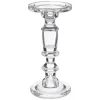 Kandelaars En Windlichten-Atmosphera kaarsen kandelaar - stompkaarsen - glas - 24 cm
