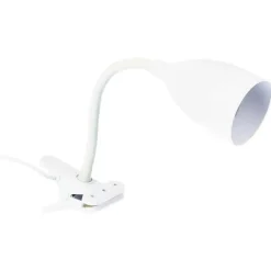 Bureaulampen|Bureaulampen-Atmosphera Klem bureaulampje - Design Light Classic - wit - 43 cm