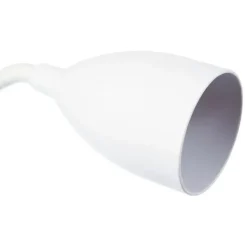 Bureaulampen|Bureaulampen-Atmosphera Klem bureaulampje - Design Light Classic - wit - 43 cm
