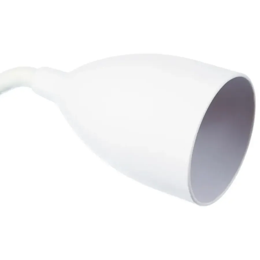 Bureaulampen|Bureaulampen-Atmosphera Klem bureaulampje - Design Light Classic - wit - 43 cm