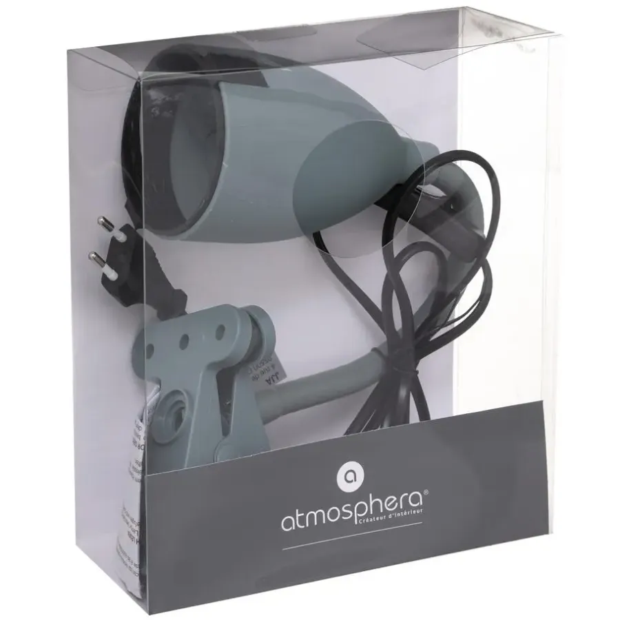 Atmosphera Klem bureaulampje - Design Light Classic - jade groen