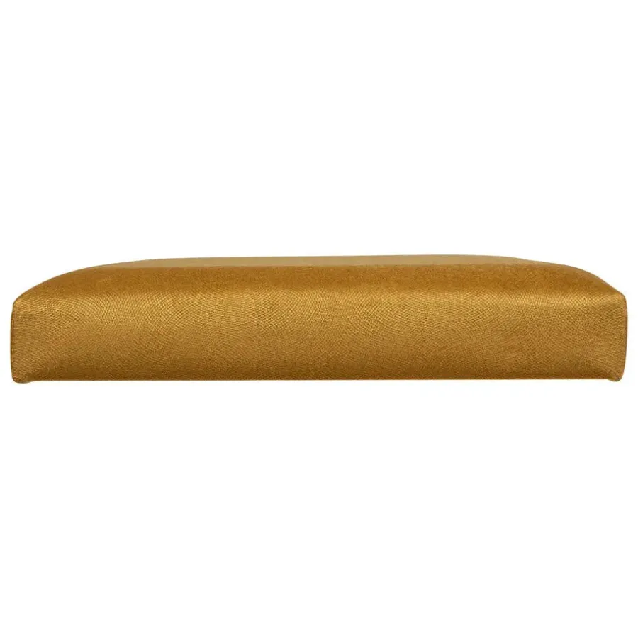 Poefen-Atmosphera Poef/hocker - Opvouwbaar - Okergeel - 76 x 38 x 38 cm