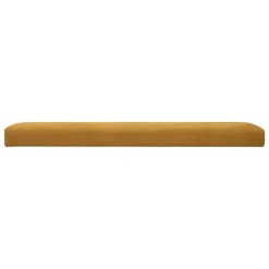 Poefen-Atmosphera Poef/hocker - Opvouwbaar - Okergeel - 76 x 38 x 38 cm