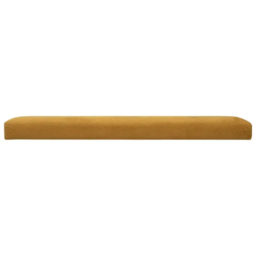 Poefen-Atmosphera Poef/hocker - Opvouwbaar - Okergeel - 76 x 38 x 38 cm