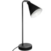 Bureaulampen|Bureaulampen-Atmosphera Tafellamp / bureaulampje - metaal - zwart - H45 cm