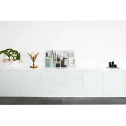 Tafellampen-Atmosphera Tafellamp Goud - Blad - 24,5 cm - Slaapkamer/Woonkamer