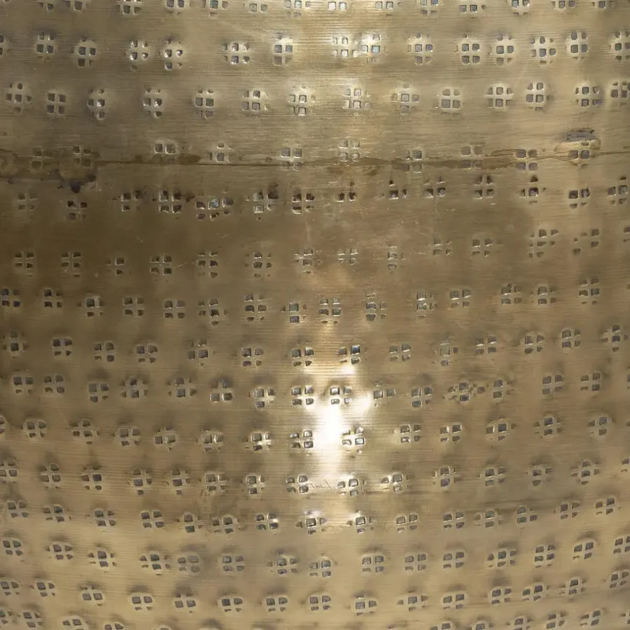 Atmosphera Vaas - stijlvol metaal - 40 x 28 cm - metallic brons