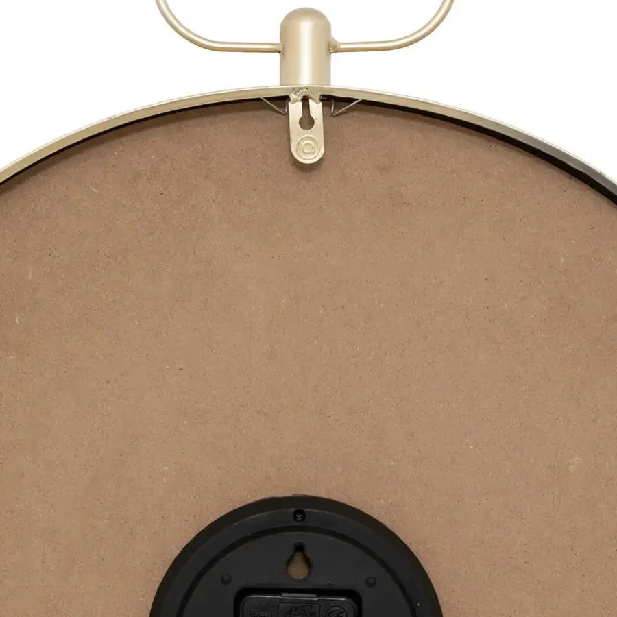 Klokken-Atmosphera Wandklok Pocketwatch - D53 cm - metaal - goud metallic